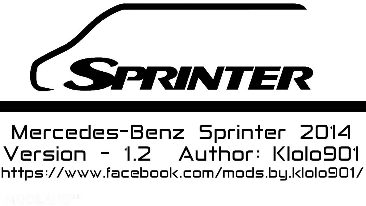 Mercedes Sprinter Long 2014 By Klolo901 V1.2 UPDATED
