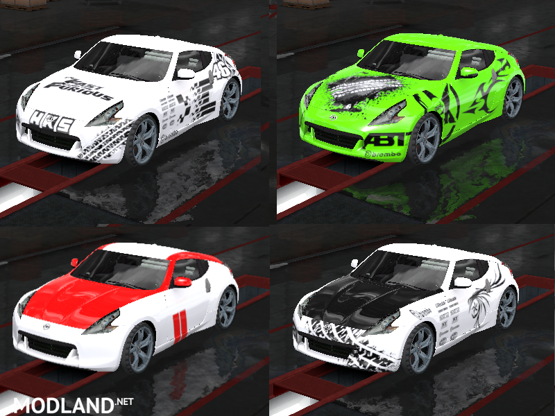 NISSAN 370Z TUNING SKIN PACK 