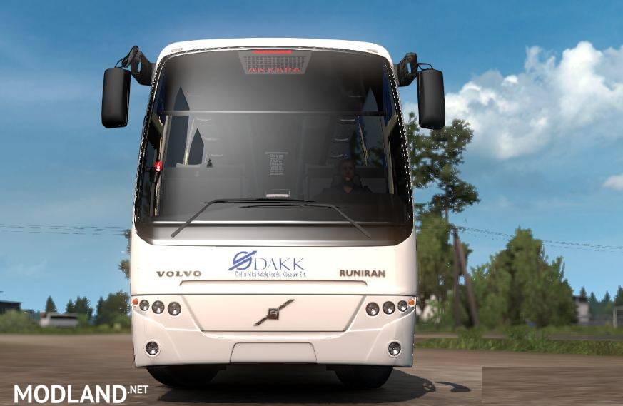 Volvo B12B TX Bus and DAKK Szeged Skin 