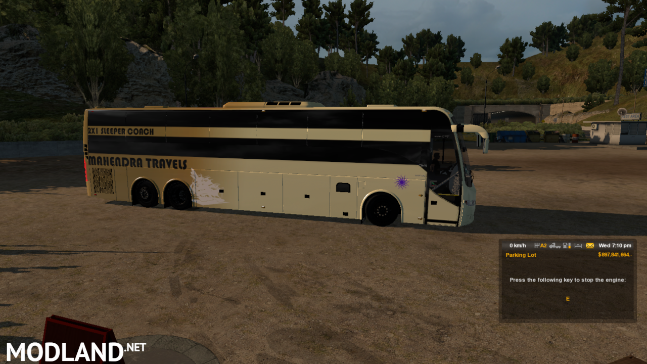 Indian sleeper Coach bus Volvo VII