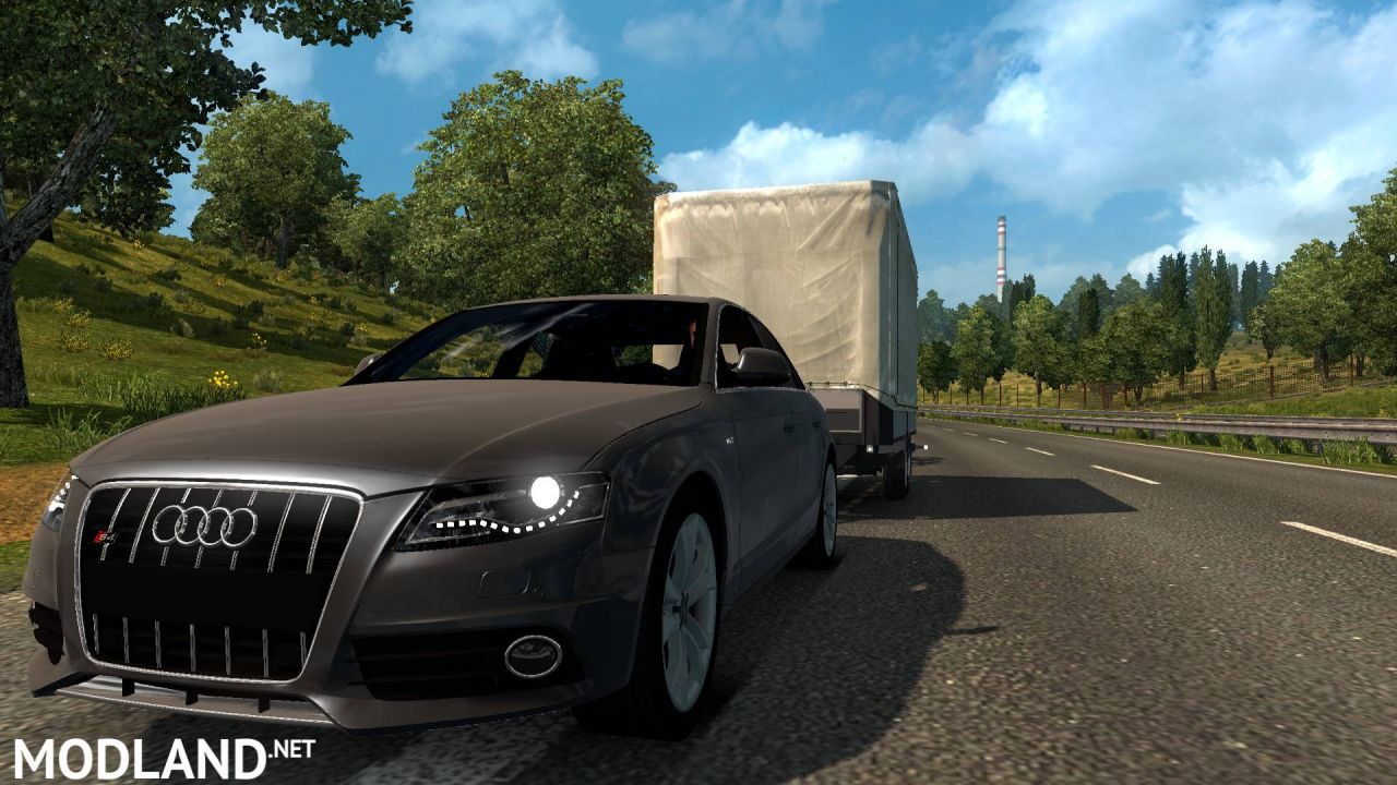 Audi RS4 + Trailer [1.31]