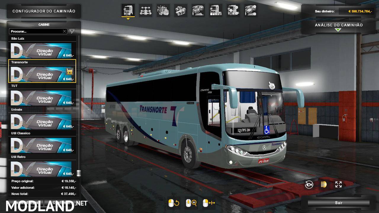 Bus Comil Campione 3.65 mercedes