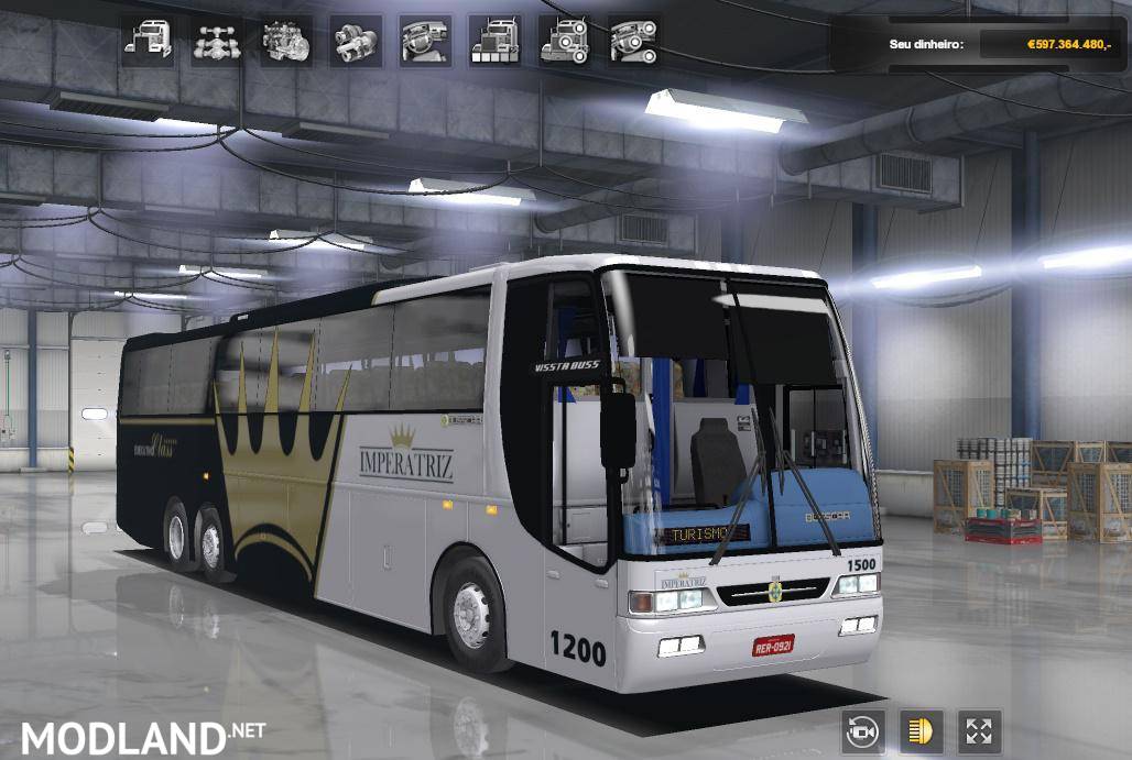 Busscar Vissta Buss - Mercedes Benz O-400RSD ATS & ETS2 1.36.x