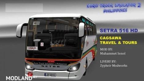 Cagsawa Bus Livery Only (Setra 516 HDH)