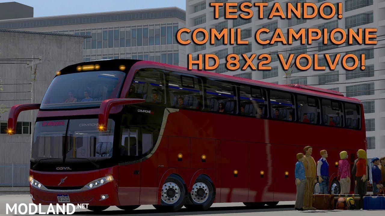 Comil Hd 8x2 volvo Megaking