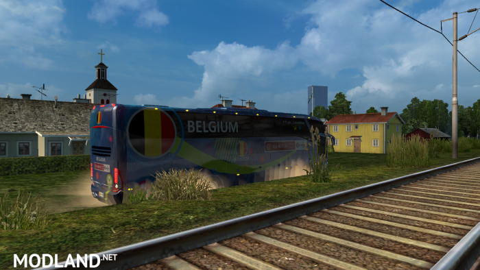 Rewind Bus Marcopolo G7 1600LD Group E Teams Official Buses