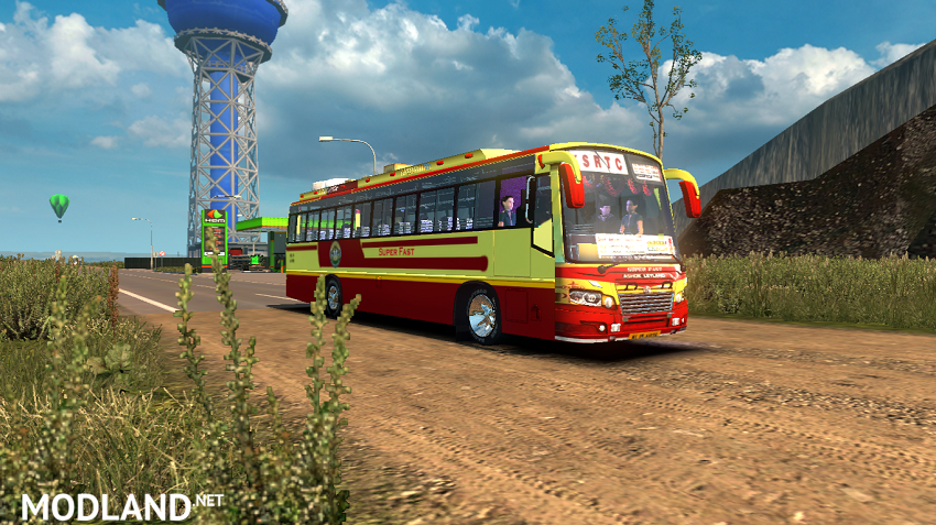 KSRTC Skin for Maruti V2 bus
