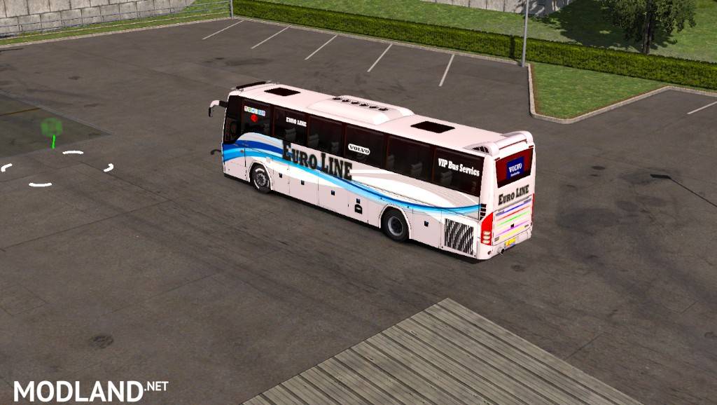 VOLVO B9R-I Shift bus mods for euro line for 1.32. and 1.33.x 3d Skin