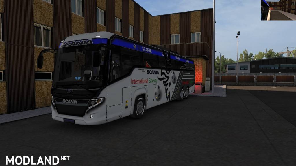 Scania black and White Skin official Review ets2 1.34 or Higher
