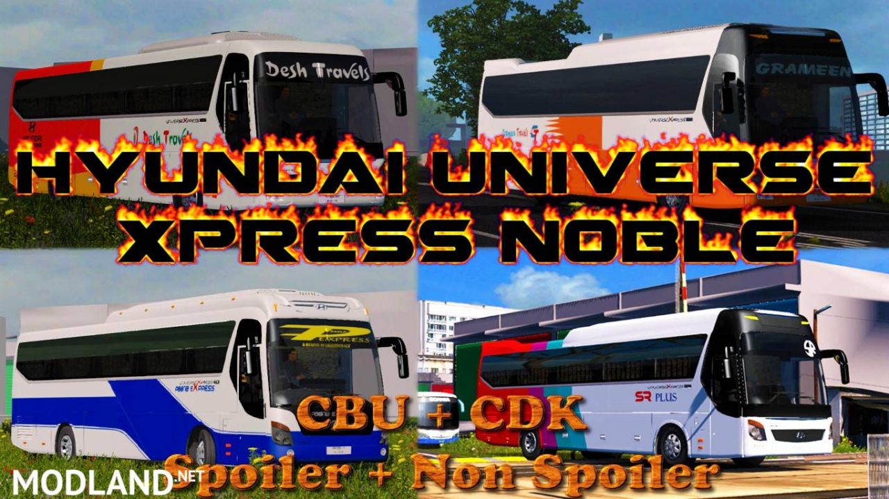 Hyundai Universe Express Noble Full Version | Orginal Model