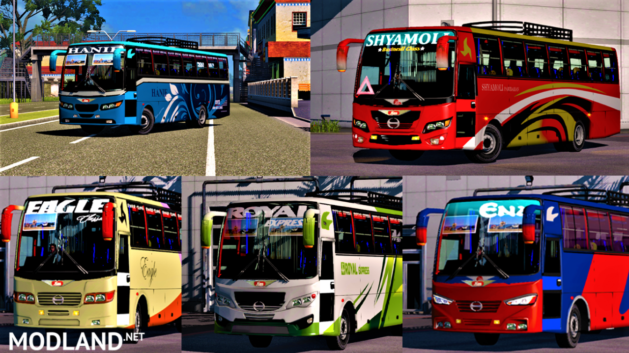  Hino AK1J With 7 Front & 8 Back