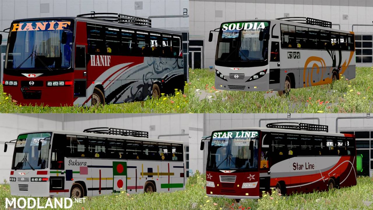  Hino Ak 173 Classic MOD With 5 Front & 7 Back