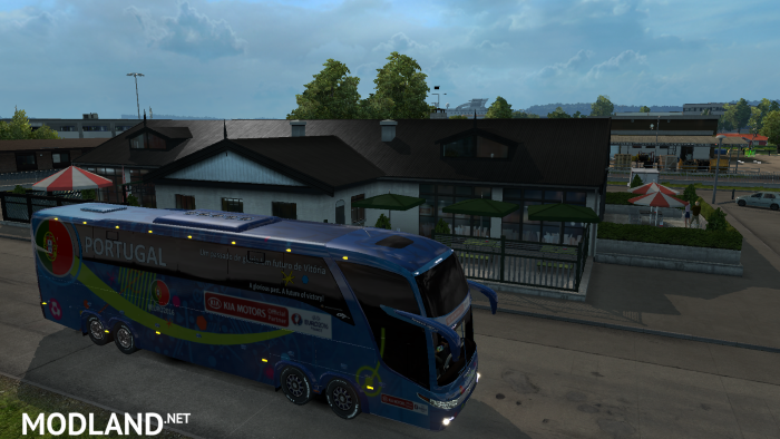 Rewind Bus Marcopolo G7 1600LD Group F Teams Official Buses