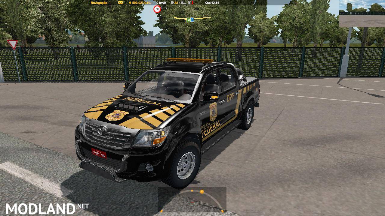 Hilux Etspx policia federal Brazil