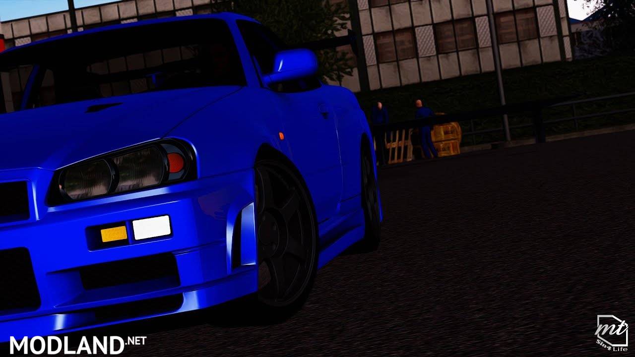 Nissan Skyline GT-R R34 V-Spec II 1.35.x 