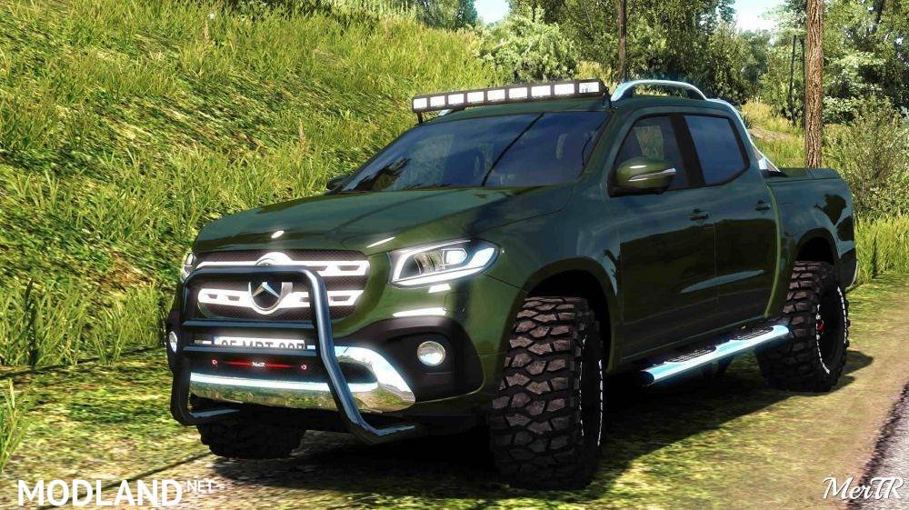 Mercedes-Benz X-Class 2018 ETS2 v 2.0 1.35+