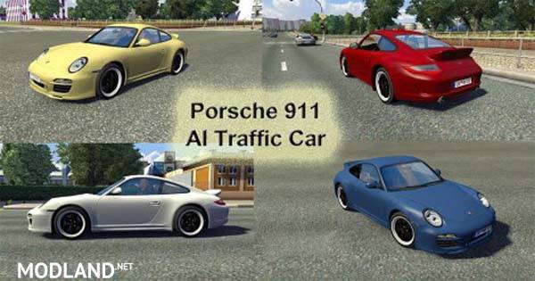Porsche 911 AI Traffic Car