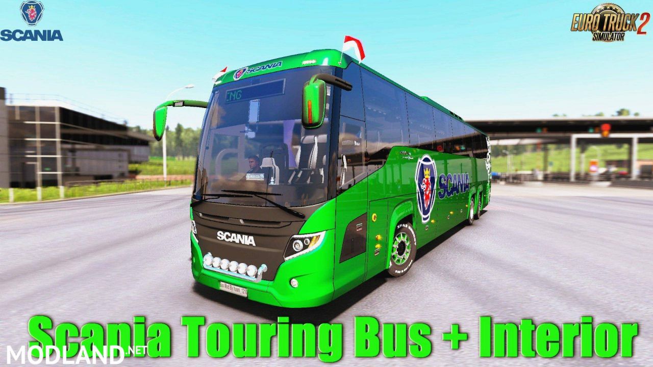 Scania Touring Bus 1.33 and 1.34 or heigher