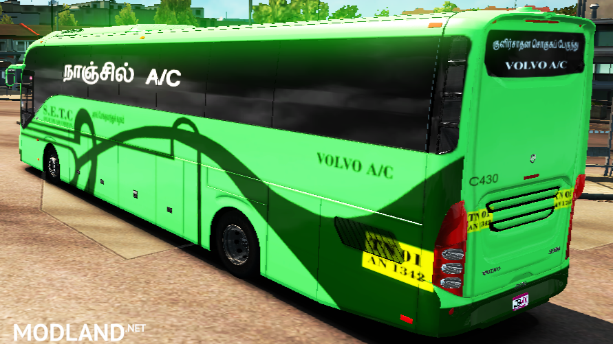 Indian Volvo single and multi axle bus