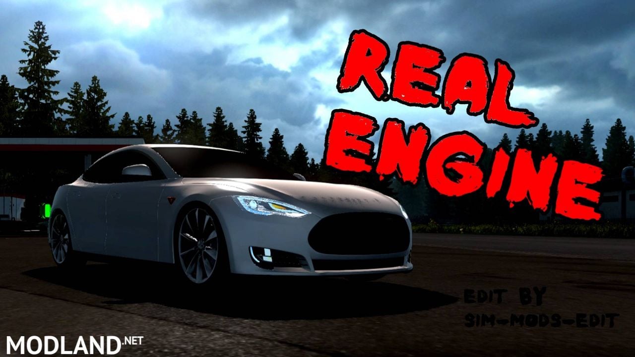Tesla Model S [Real Engine] 1.36