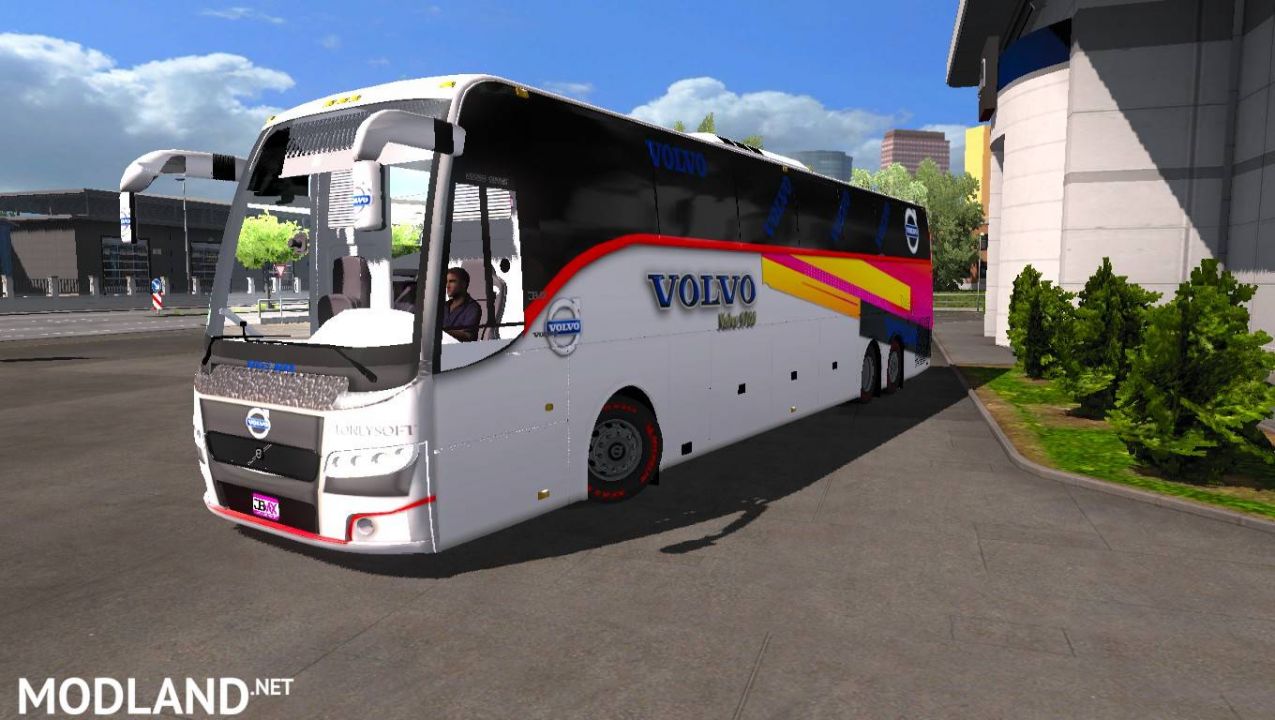 volvo 9700 B9r indian official bus design and bus for  1.32.x  