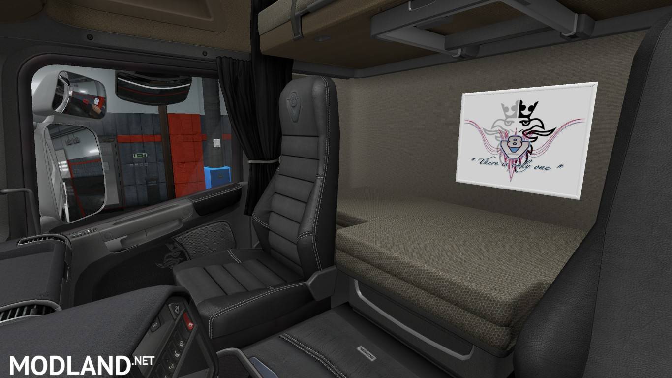 Scania V8 There is only one Emblem - ETS 2