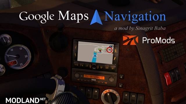 Google Maps Navigation for ProMods