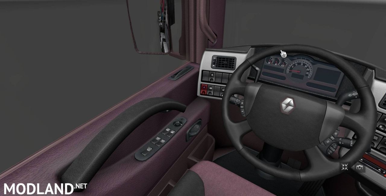 Renault Magnum - Interior of the ETS 1
