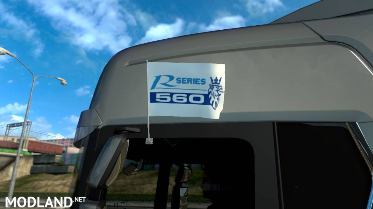 Scania R series 560 Flags & Pennant