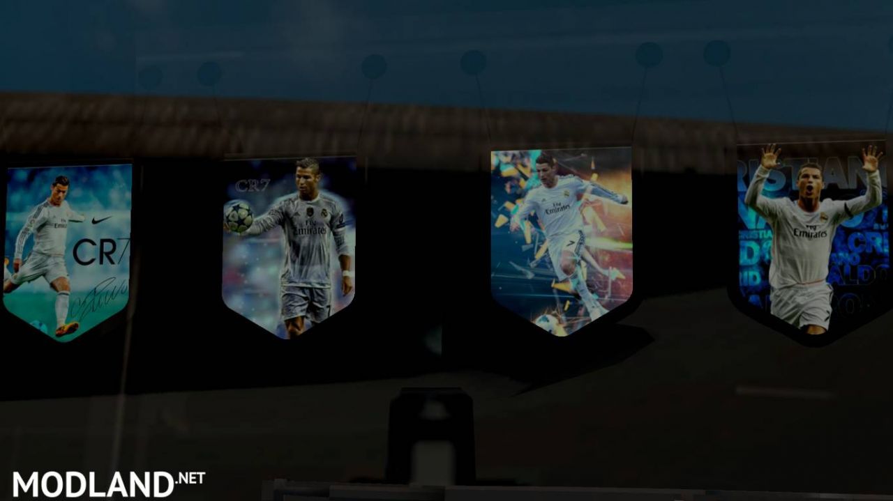 CR7 Cristiano Ronaldo Pennants Pack