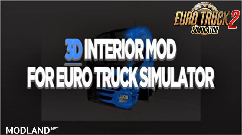 3D Interior Mod for ETS2 (beta)