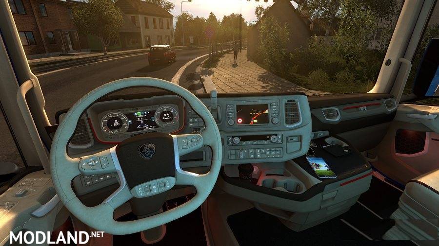 Scania New Generation Interior Alcantara