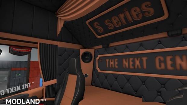 New Scania S Custom Interior