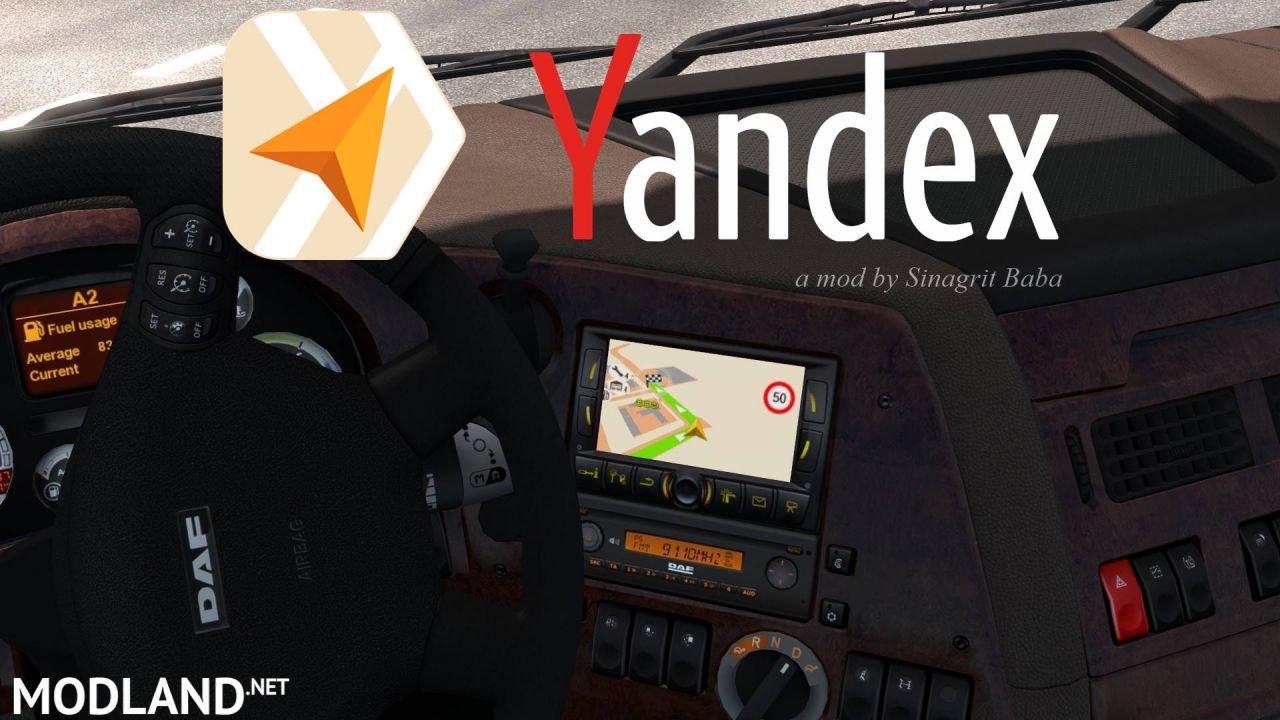 ETS 2 - Yandex Navigator
