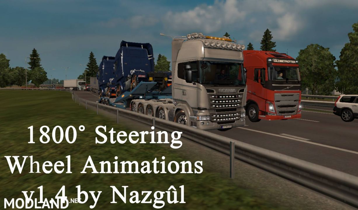 1800° Steering Wheel Animations v1.4 by Nazgûl