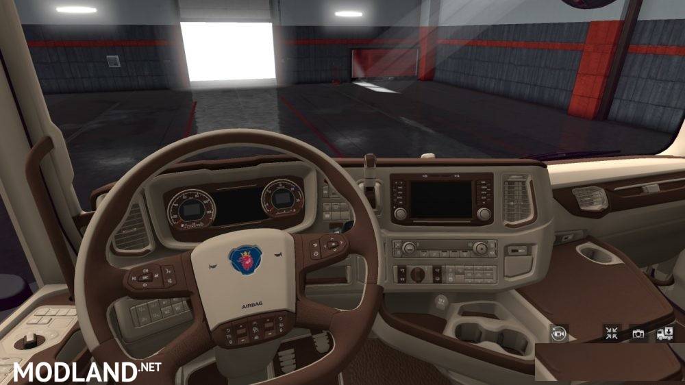 Scania S Lux Interior