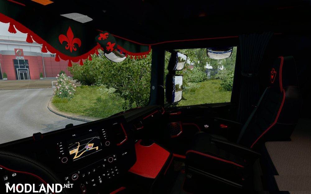 Scania 2016 S&R CMI Red Interior