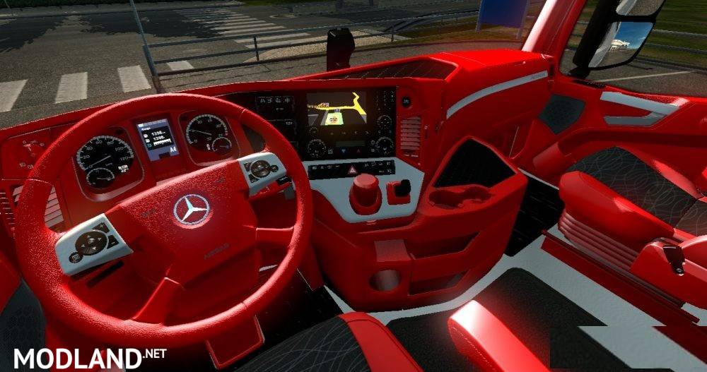 Red Interior for Mercedes MP4