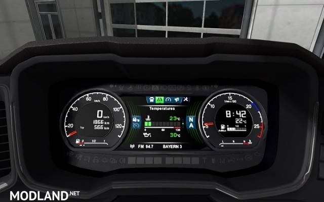 Scania S 2016 dashboard computer 1.3 [1.35]