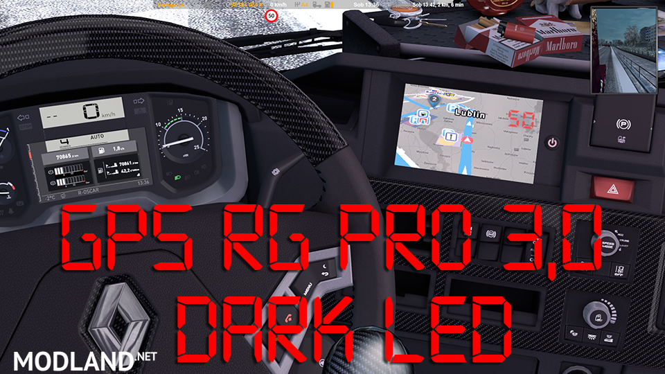 GPS RG PRO 3.0 DARK LED