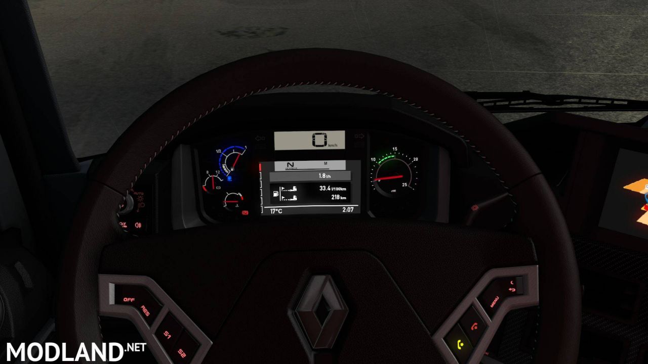 Renault T Range NEW Dashboard and Interior