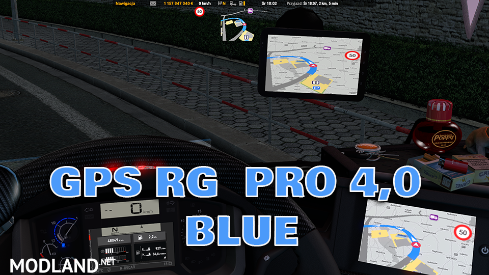 GPS RG PRO 4.0 BLUE