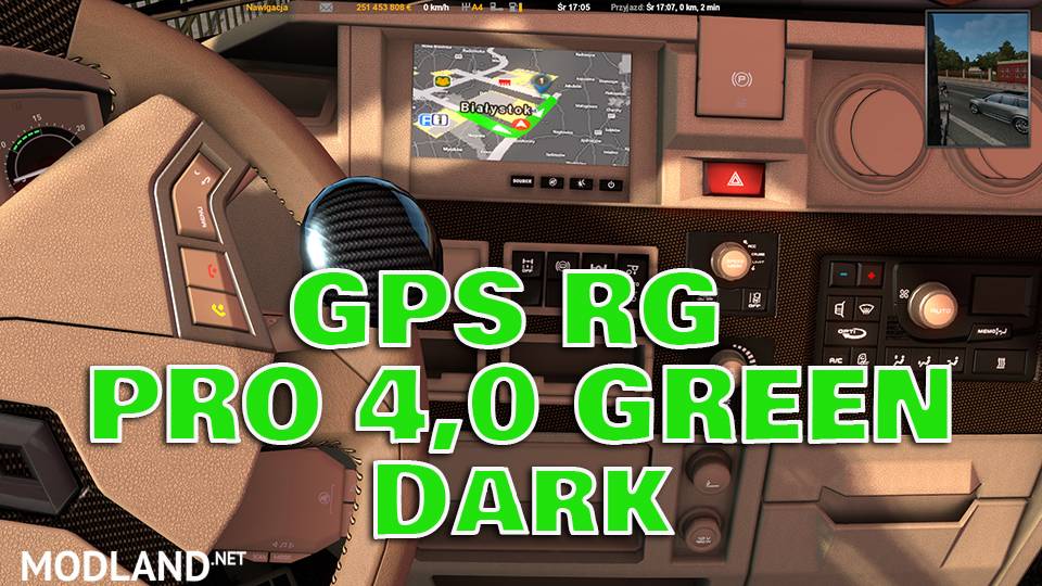 GPS RG  PRO 4,0 GREEN DARK