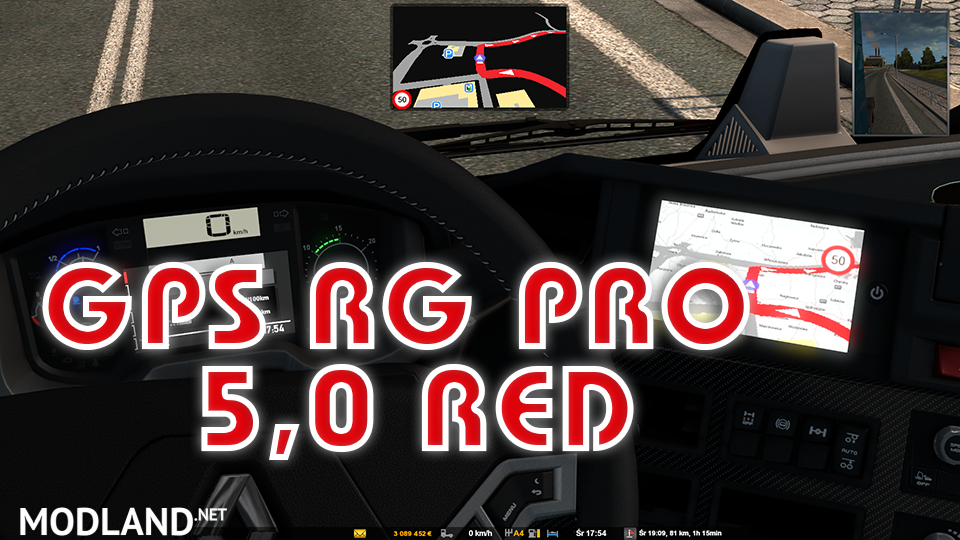 GPS RG PRO 5,0 RED