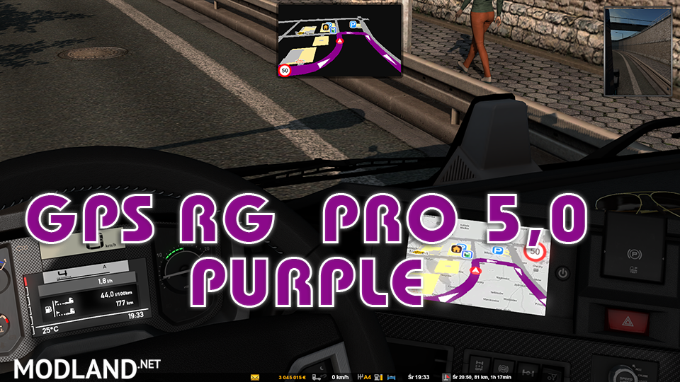 GPS RG  PRO 5,0 PURPLE