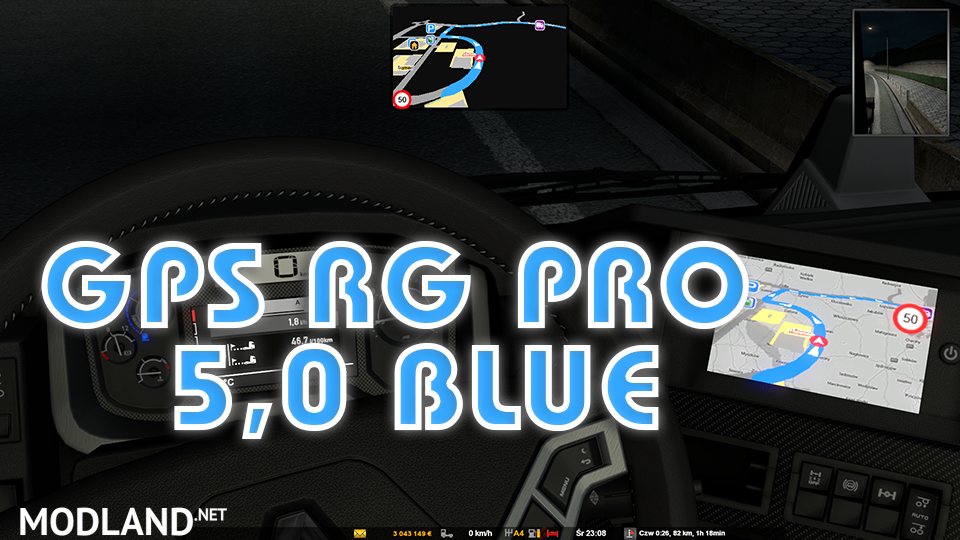 GPS RG  PRO 5,0 BLUE