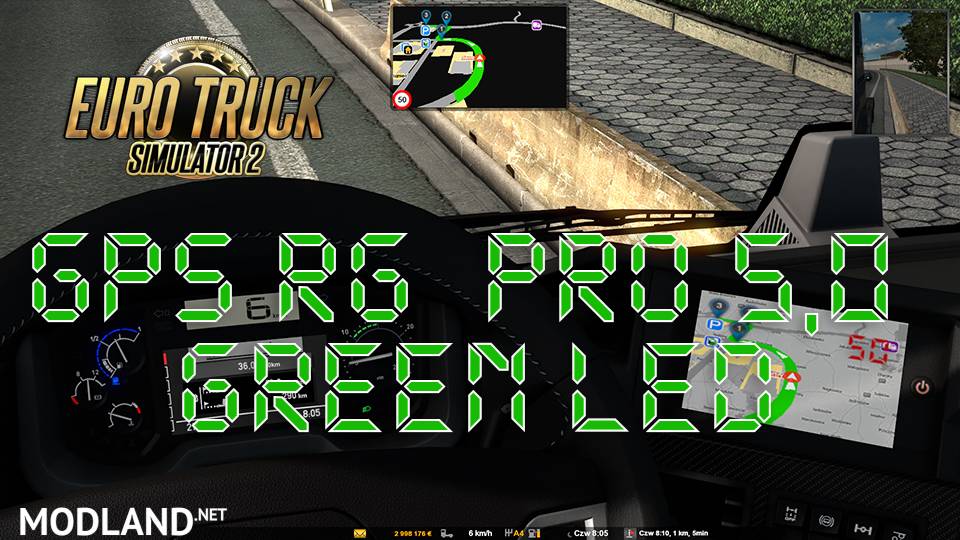 GPS RG  PRO 5,0 GREEN LED