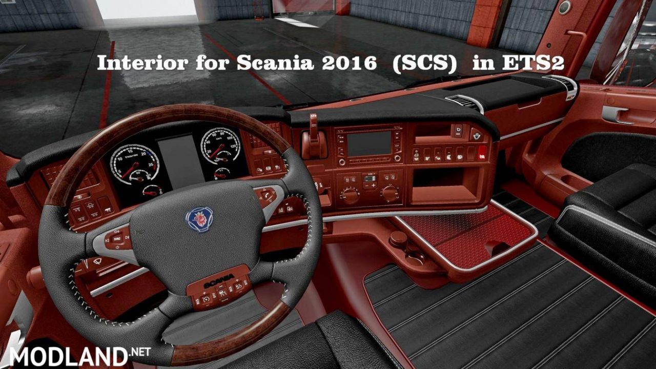 Interior Scania RS by RJL 1.34.x