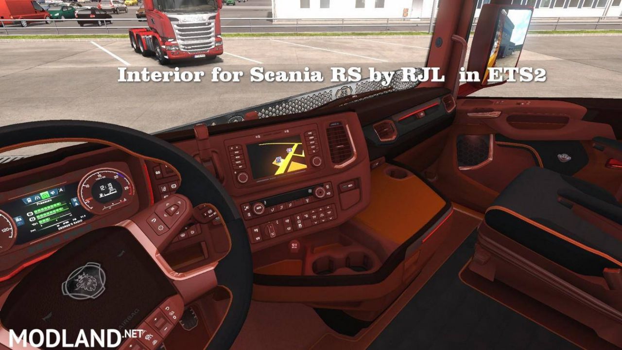 Interior for Scania 2016 1.34.x
