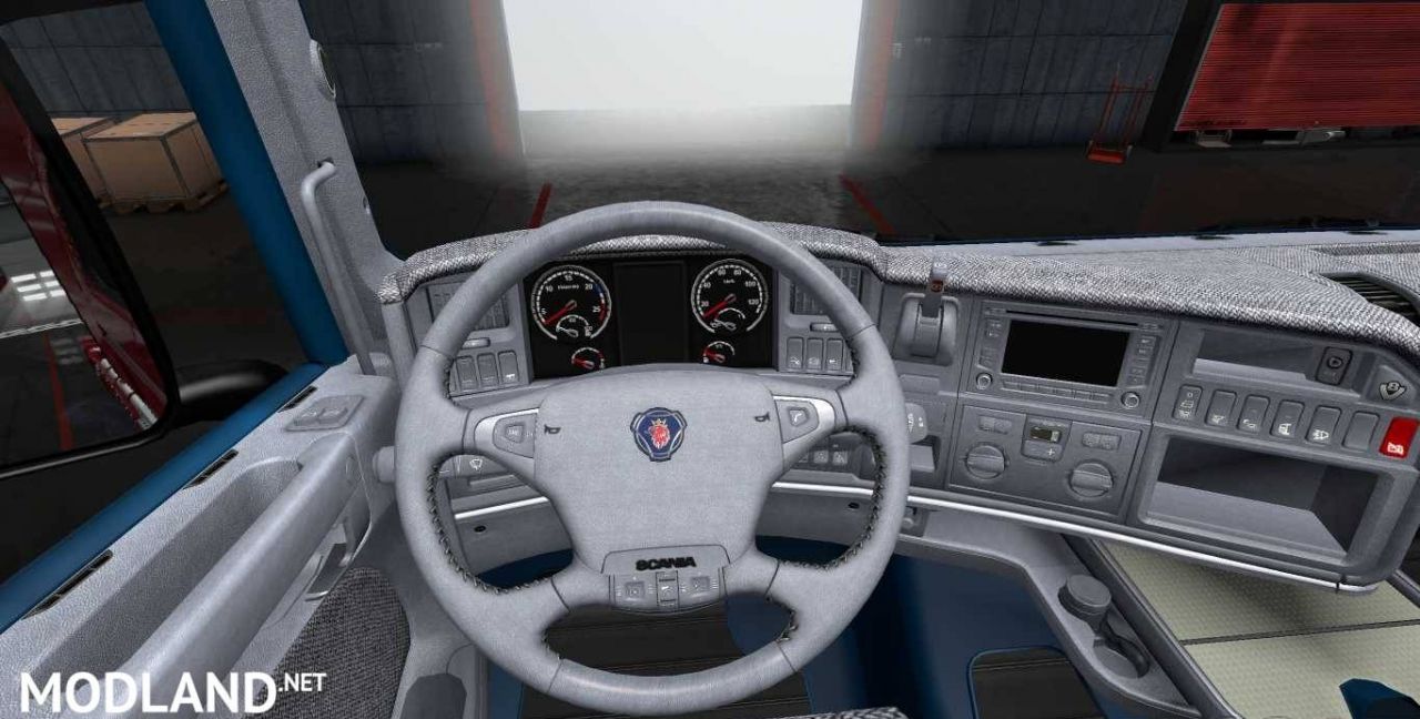 Gray interior for Scania rs from RJL